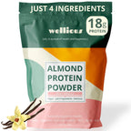 Wellious Almond Protein Powder - Plant-Based Protein

