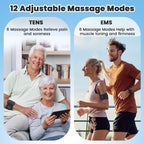 MASTOGO Wireless TENS Unit Back Pain Stimulator

