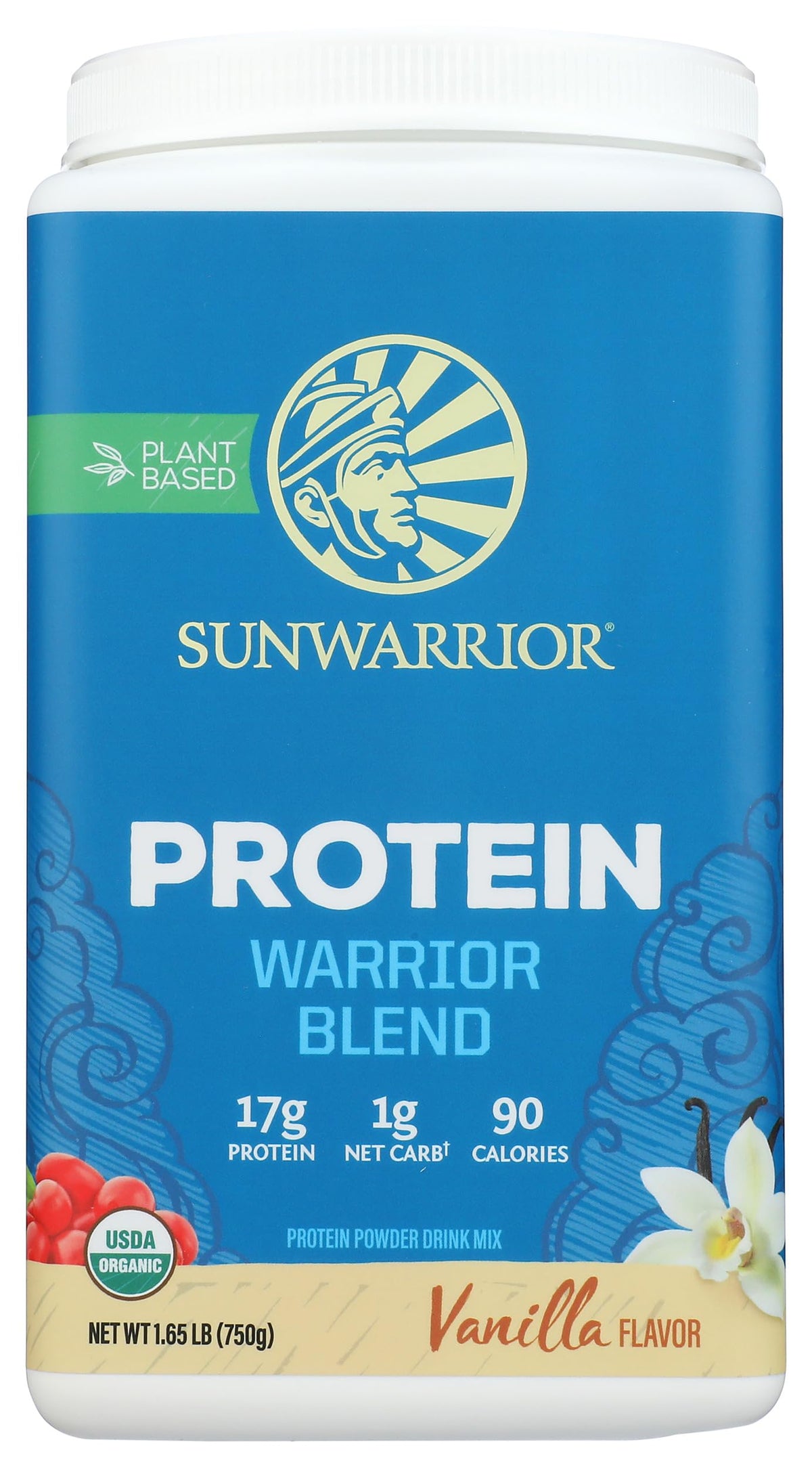 Sunwarrior Warrior Blend Organic Plant-Based Protein Powder