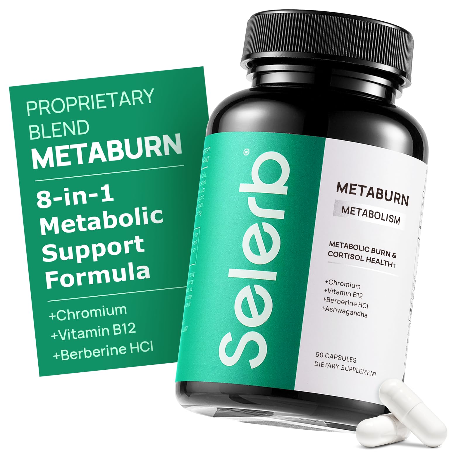 Selerb Metaburn Weight Loss Pills for Women & Men

