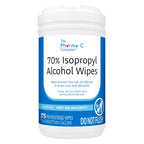Pharma-C 70% Isopropyl Alcohol Wipes | Antiseptic Wound Care

