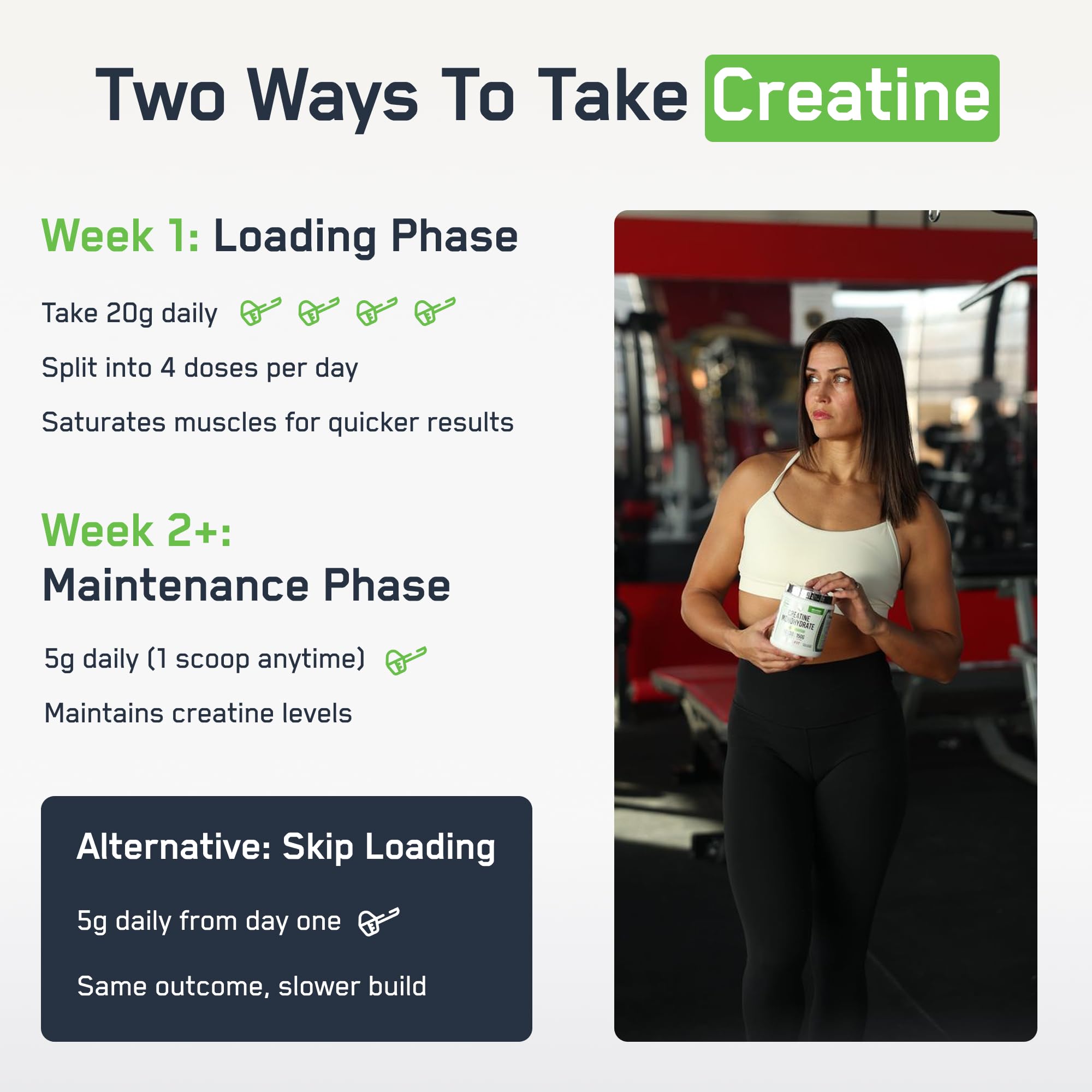 Creapure Creatine Monohydrate Powder by SteelFit

