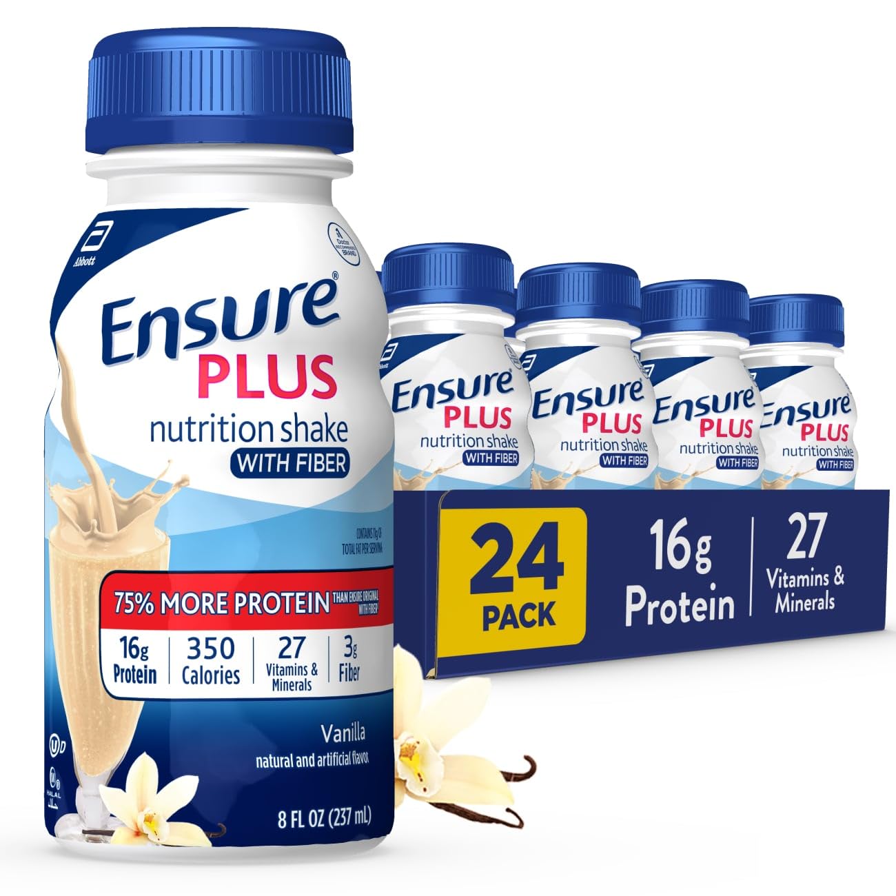 Ensure Plus Nutrition Shake with Fiber – Ready-to-Drink

