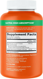 Qunol Turmeric & Ginger Capsules Ultra High Absorption

