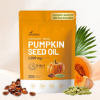VivoNu Pumpkin Seed Oil with Saw Palmetto - Cold Pressed

