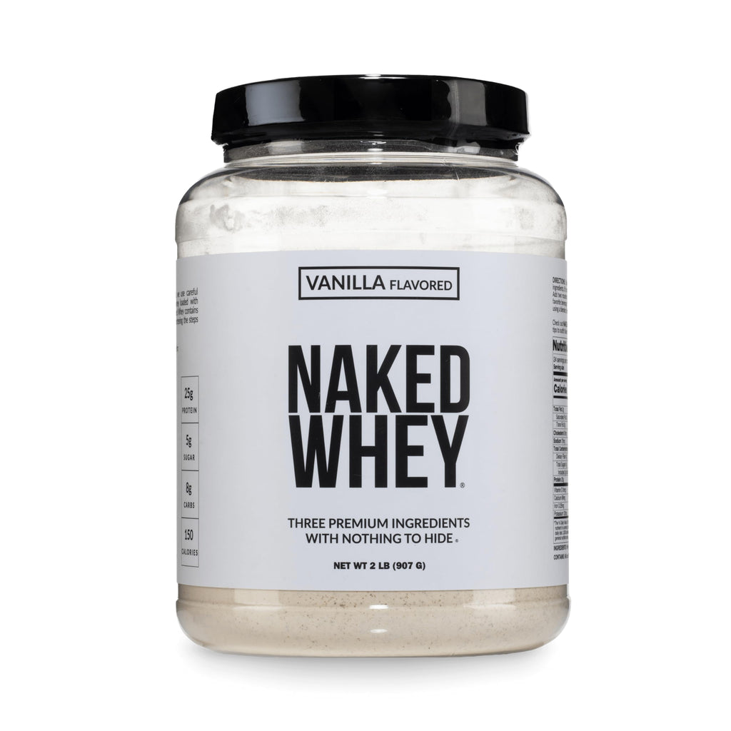 NAKED Whey Protein Powder - Grass-Fed, Non-GMO, Gluten-Free

