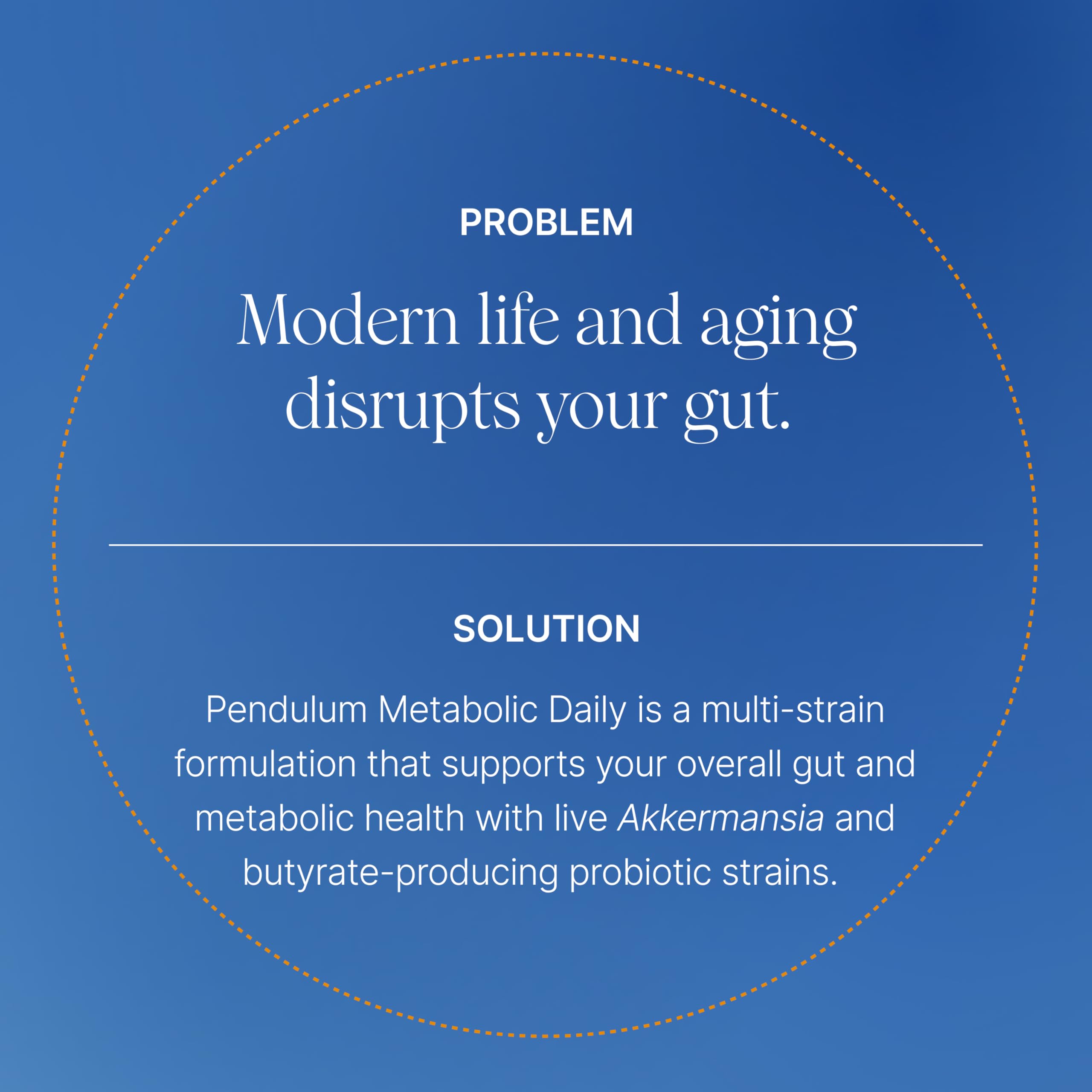 Pendulum Metabolic Daily Probiotic with Akkermansia

