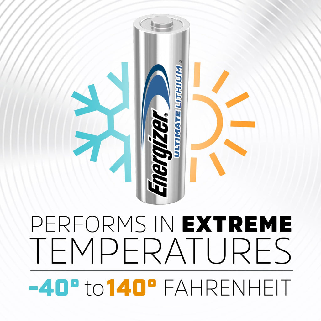 Energizer Ultimate Lithium AA Batteries 1.5V

