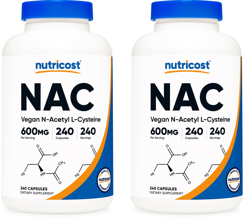 Nutricost NAC 600 mg Vegan Capsules