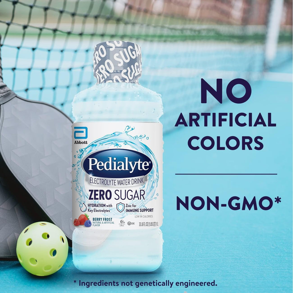 Pedialyte Electrolyte Water – Zero Sugar Hydration

