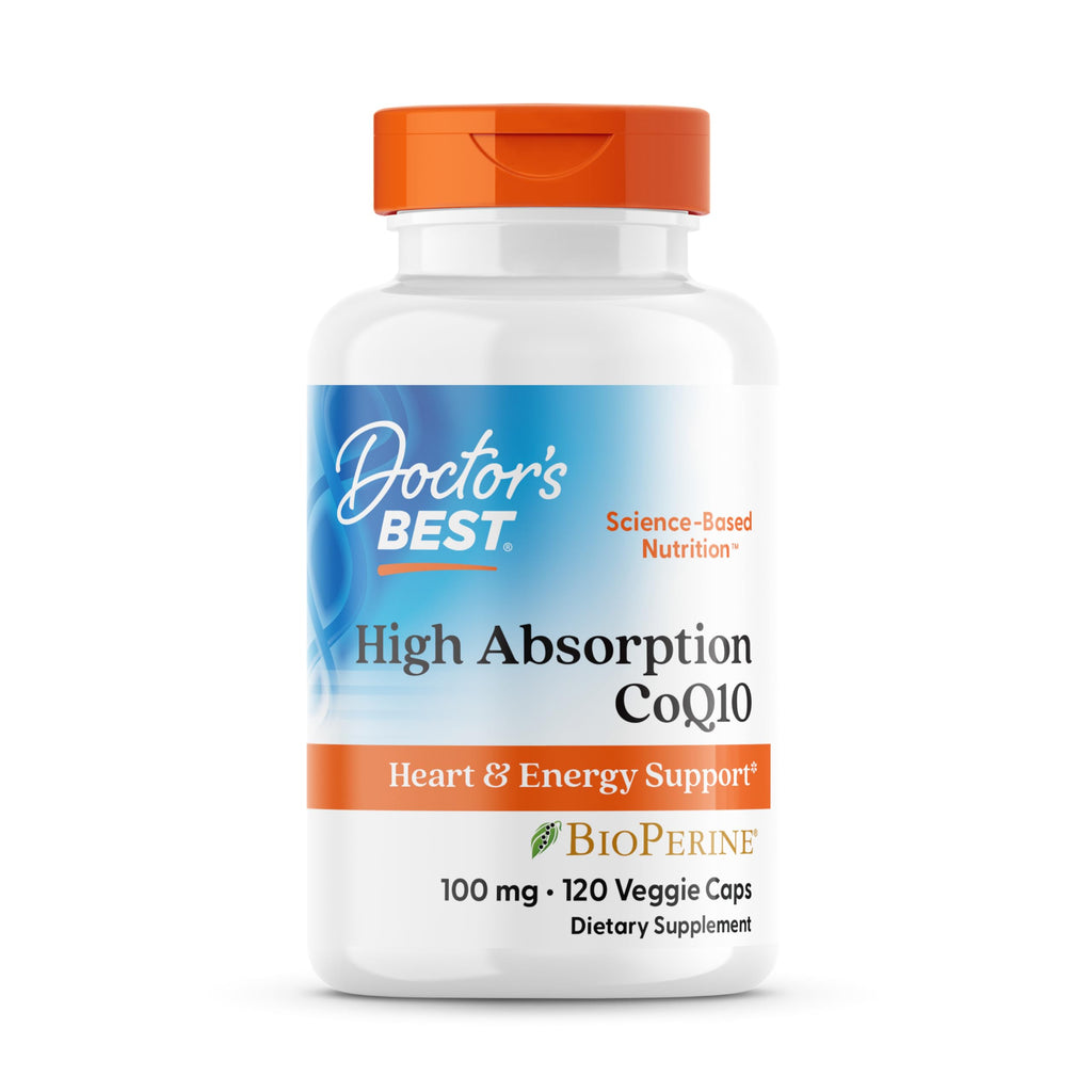 Doctor's Best CoQ10 with BioPerine – 100 mg for Heart Health

