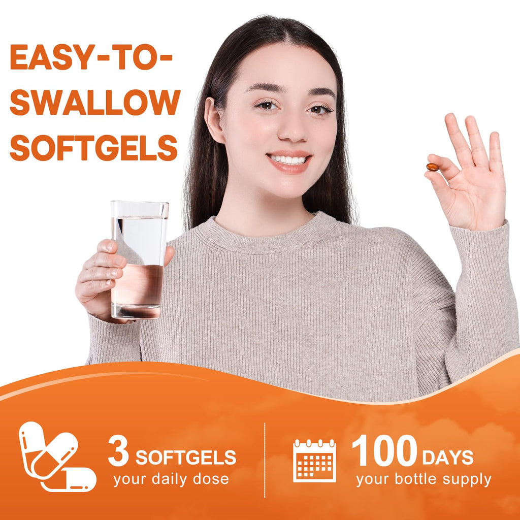 Pumpkin Seed Oil with Saw Palmetto Softgels - Cold-Pressed

