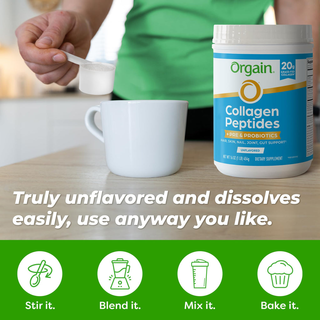 Orgain Collagen Peptides Powder

