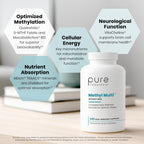 Pure TheraPro Rx Methylated Multivitamin – Iron-Free

