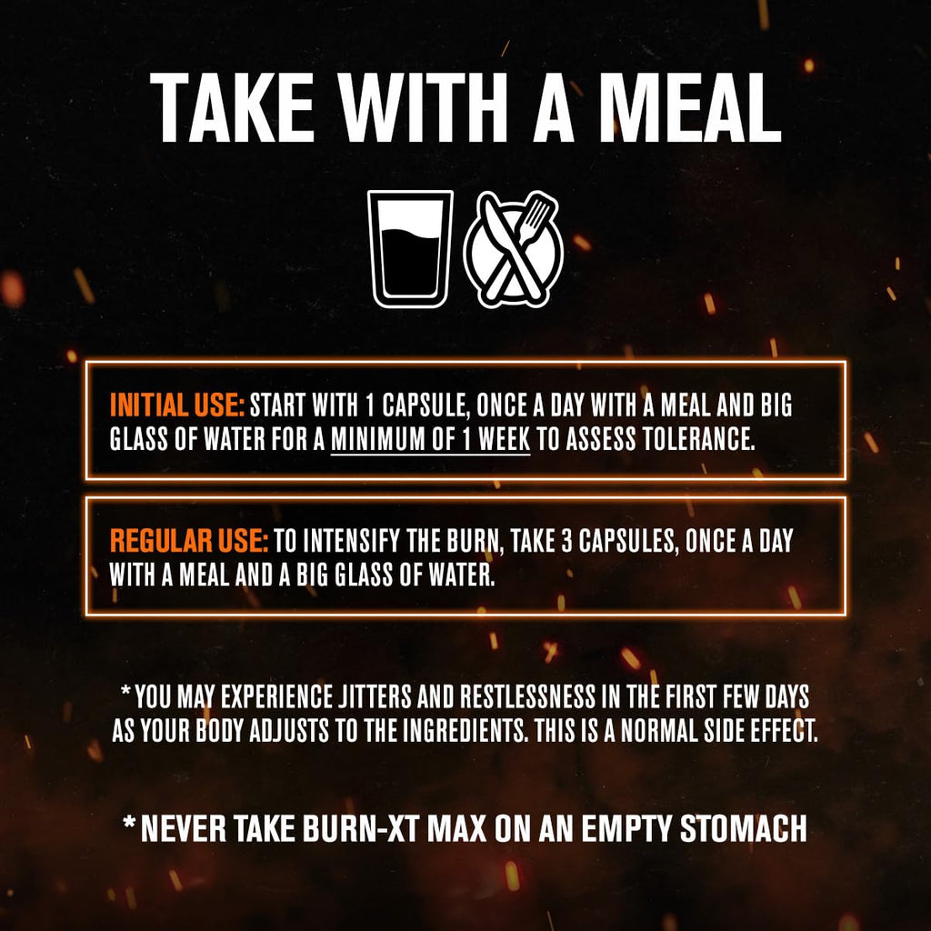 Burn-XT Max Thermogenic Fat Burner | Jacked Factory

