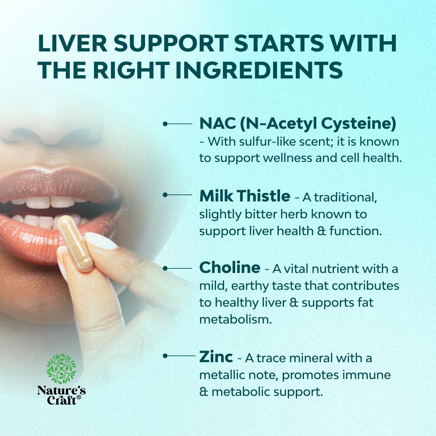 NAC Liver Support Supplement with Milk Thistle - Detox

