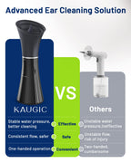 KAUGIC Ear Wax Remover with One-Piece Tank and Temp Sensor

