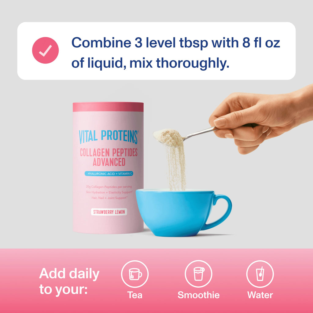 Vital Proteins Collagen Peptides Advanced Hyaluronic Acid

