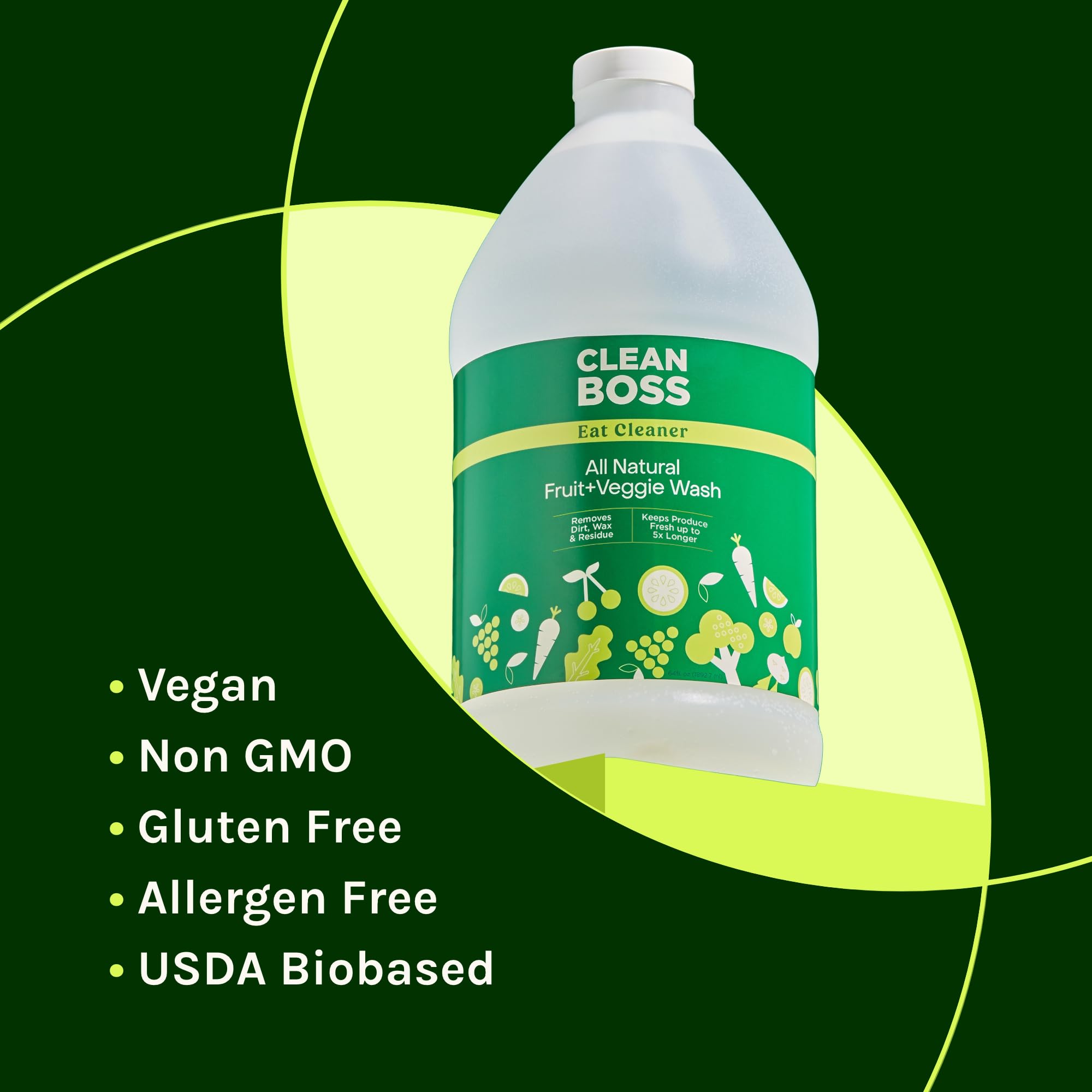 Eat Cleaner Refill for Fruit & Veggie Wash - CleanBoss

