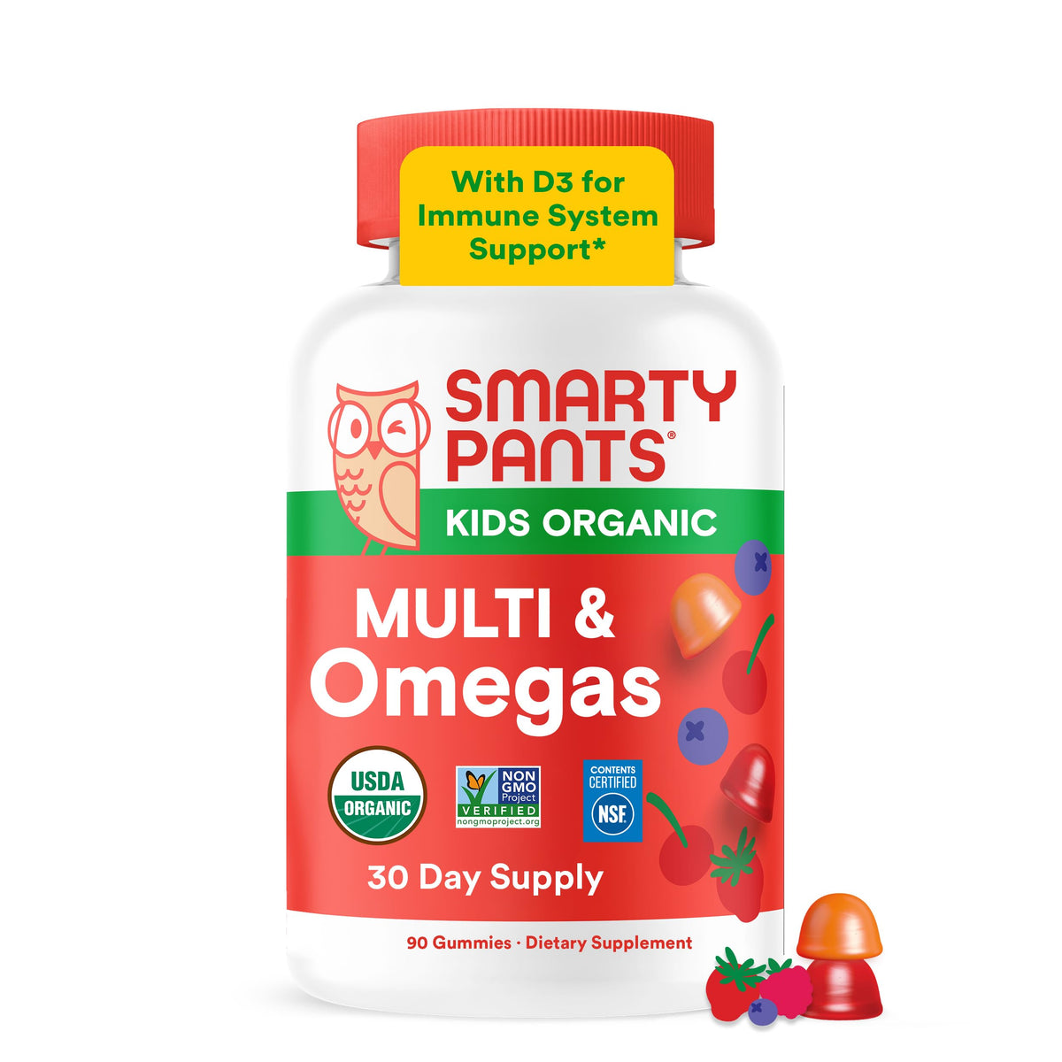 SmartyPants Kids Multivitamin Gummies - Vegetarian