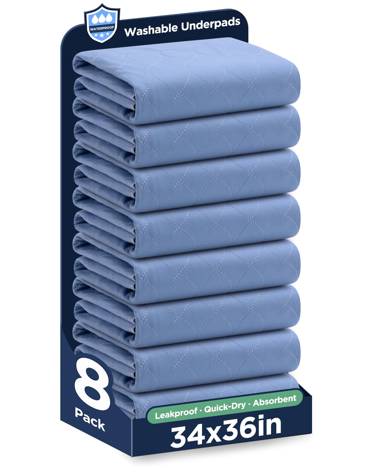 Bed Pads Brosive – Reusable Waterproof & Washable