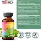 Graviola Soursop Capsules by Serene Herbs Organic Vegan

