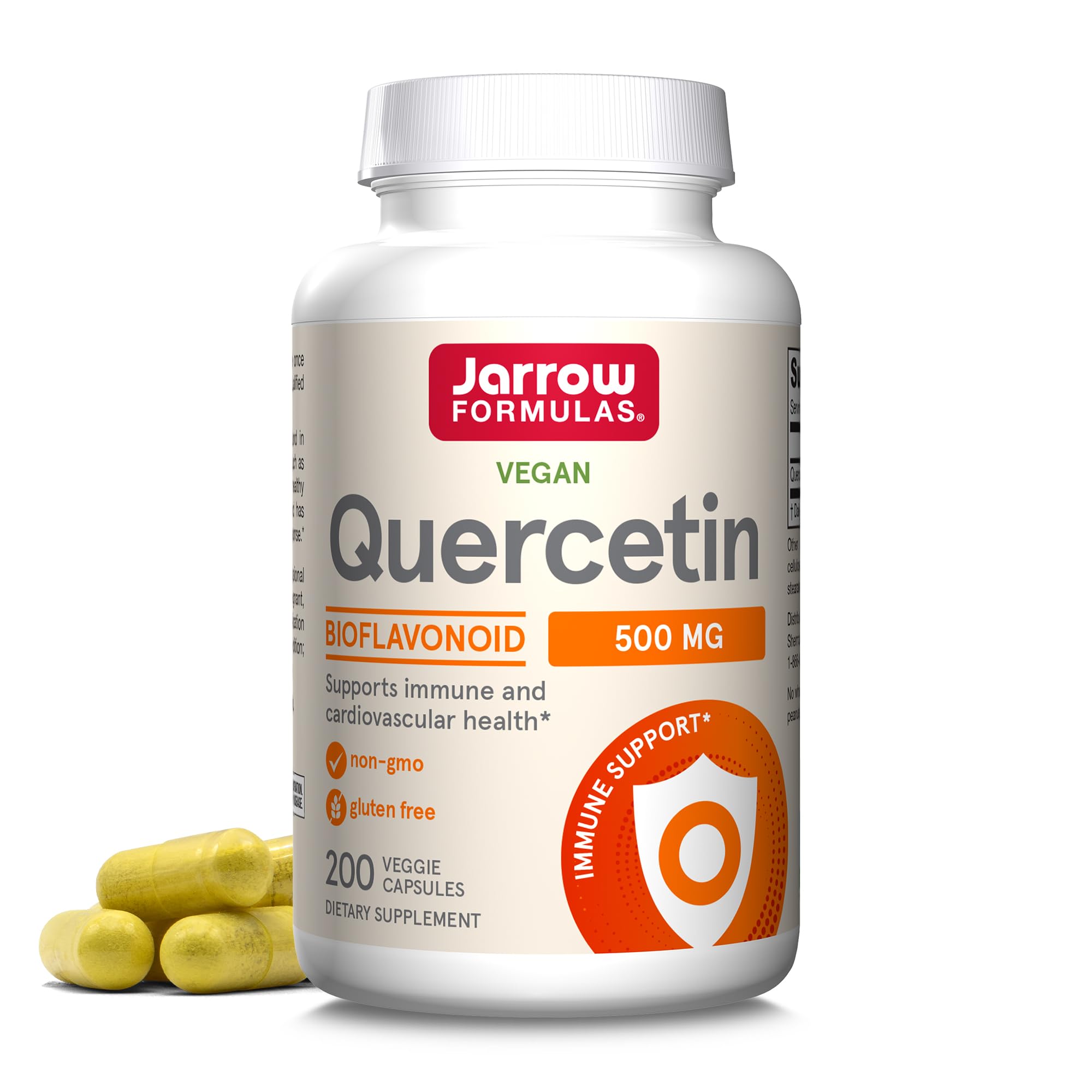 Jarrow Formulas Quercetin 500 mg Vegan Capsules


