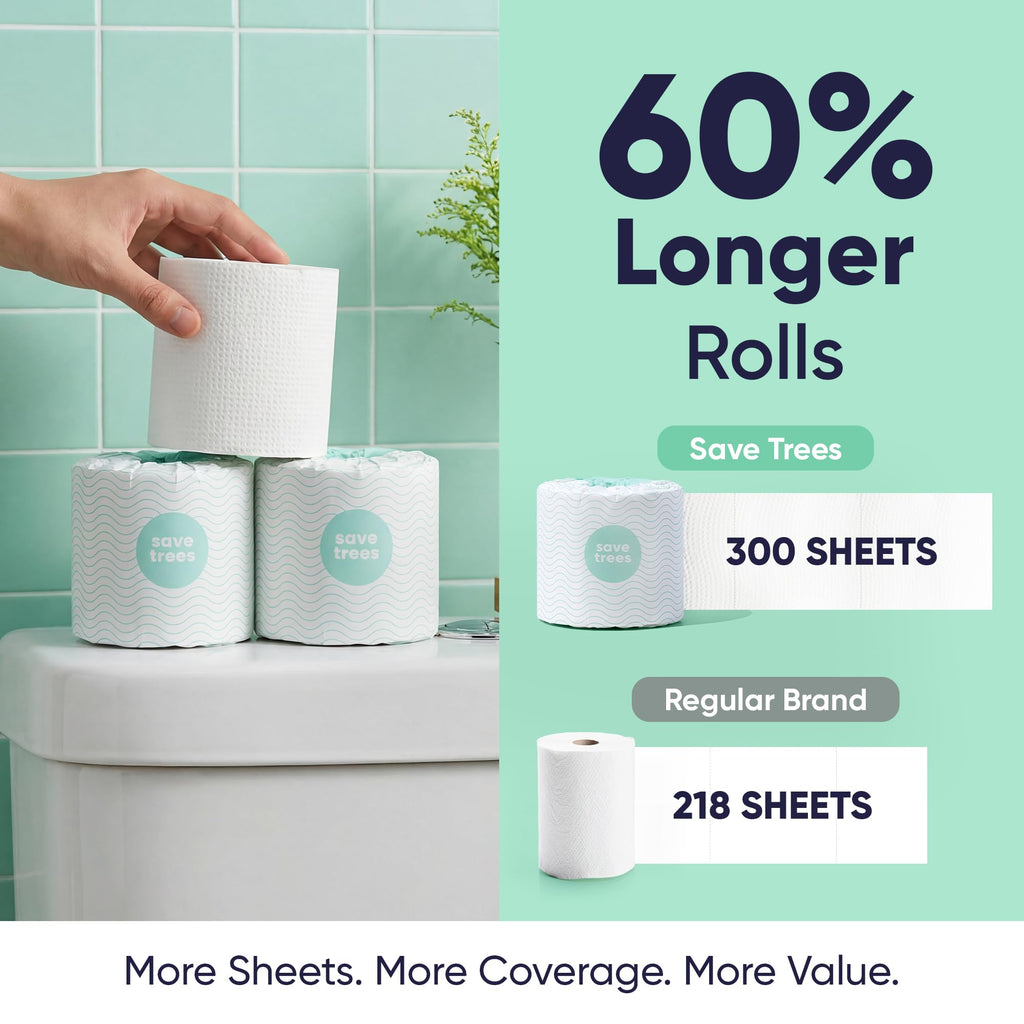 Save Trees Bamboo Toilet Paper – Eco, FSC-Certified

