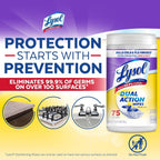 Lysol Disinfecting Wipes Dual Action – Multi-Surface


