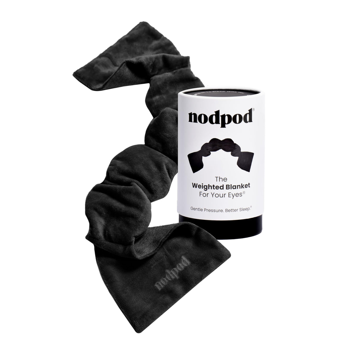 Nodpod Gentle Pressure Sleep Mask, Weighted Comfort for Rest