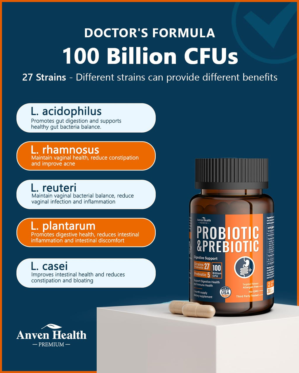 Digestive Health Dietary Supplement | Gut Support

