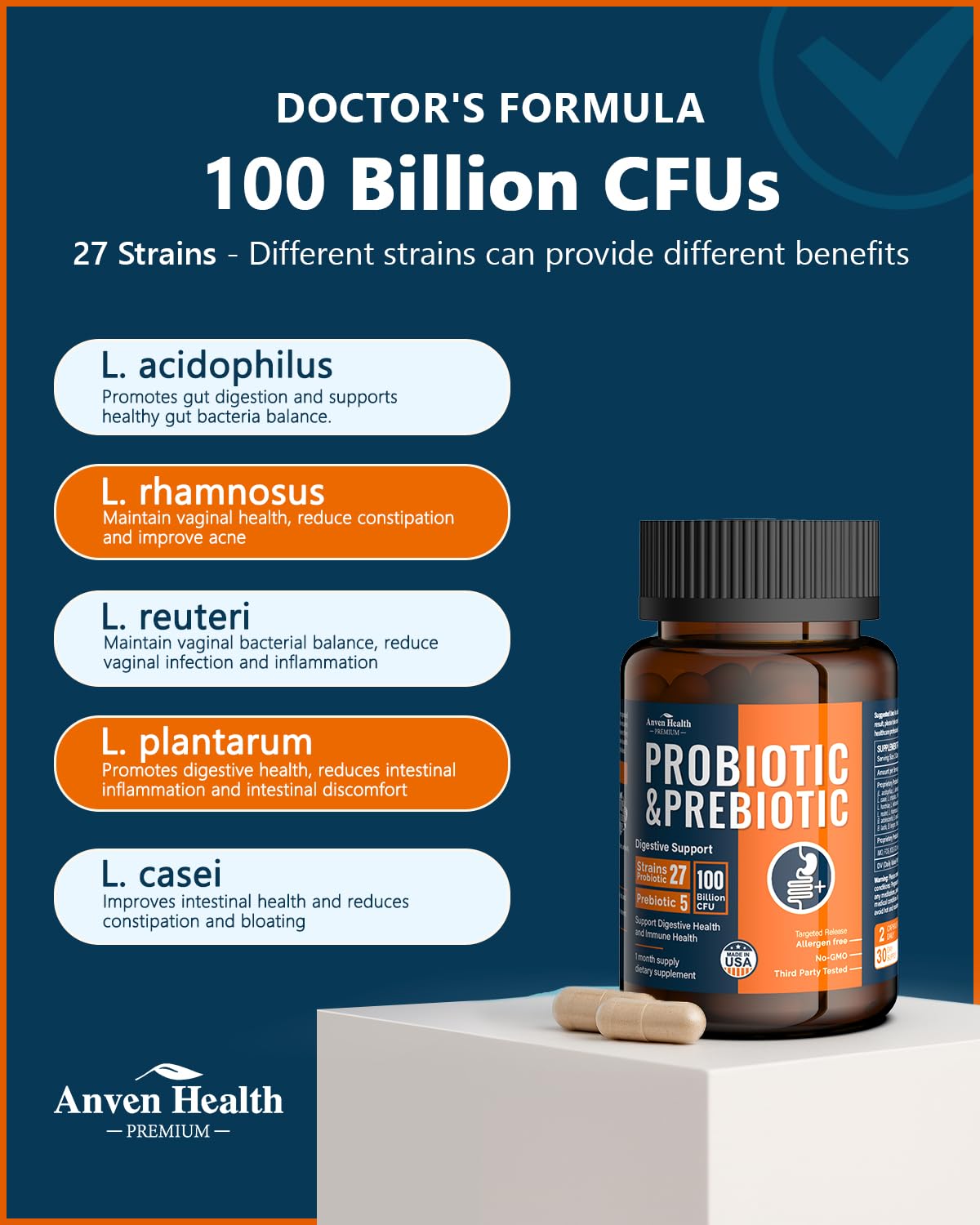 Digestive Health Dietary Supplement | Gut Support


