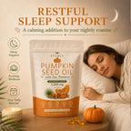 Everly Pumpkin Seed Oil with Saw Palmetto Softgels - Cold Pressed

