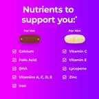 One A Day Pre-Pregnancy Multivitamin for Men & Women

