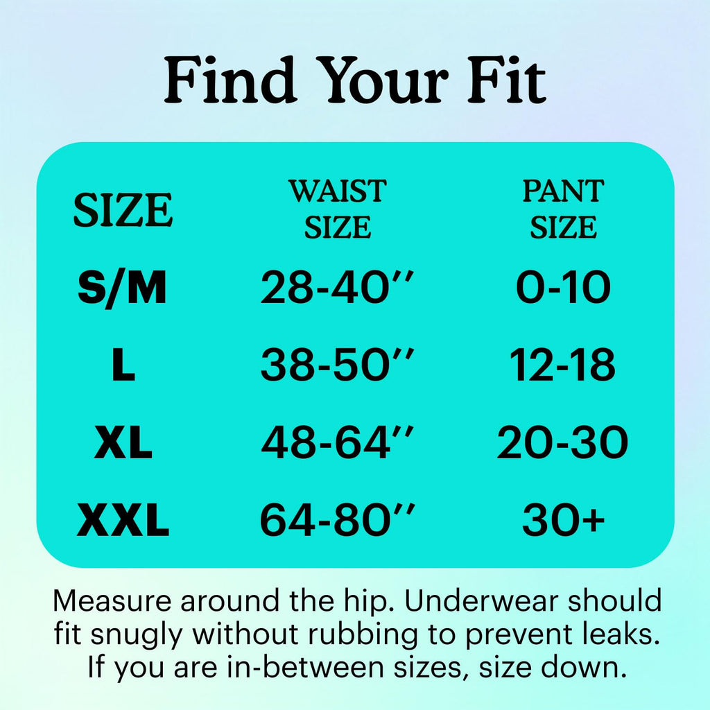 Because Overnight Absorbency Incontinence Underwear | Unisex

