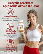 Odorless Aged Garlic Extract Softgels - Heart & Immune

