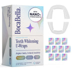 BocaBella Teeth Whitening Trays U-Wraps Enamel-Safe Formula

