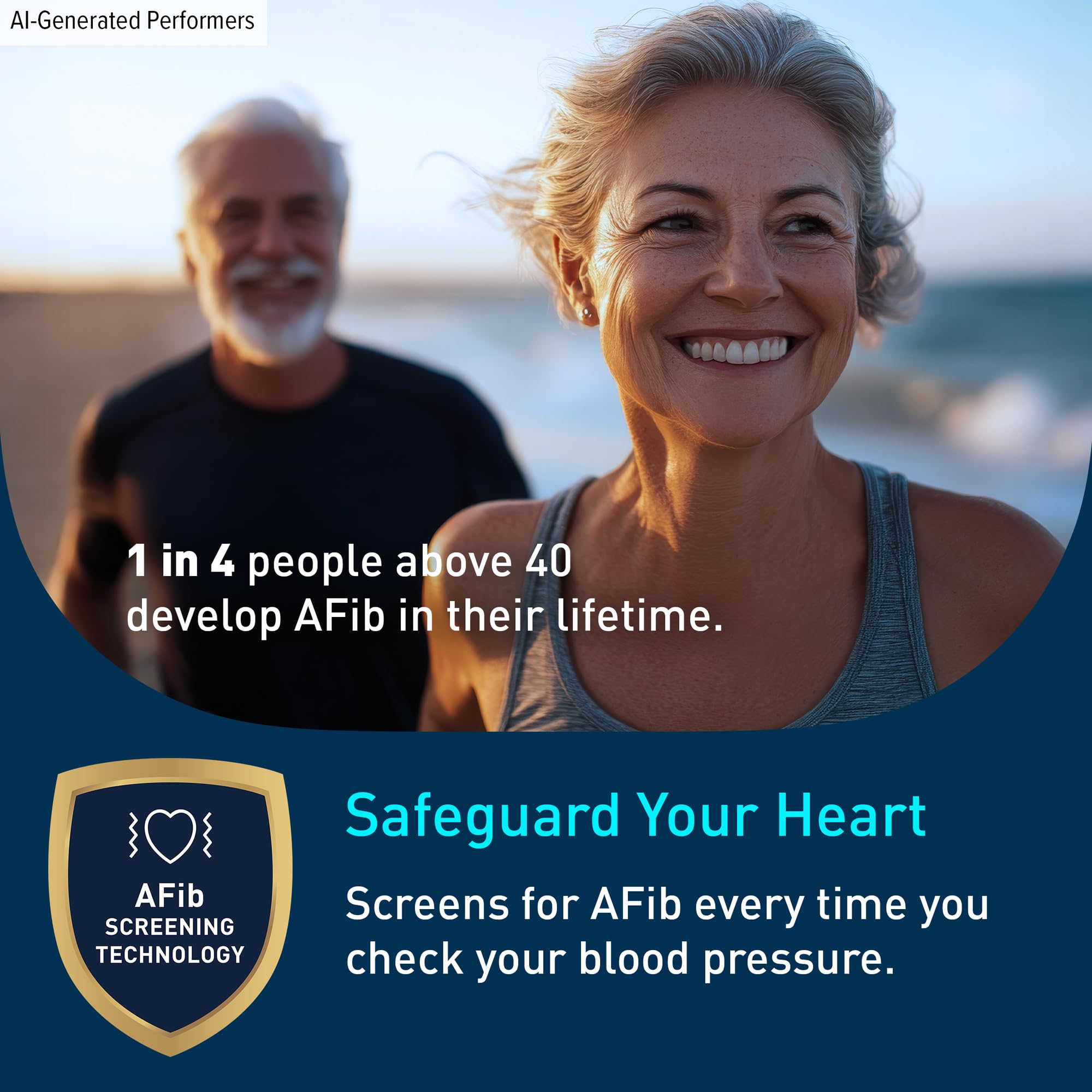 OMRON Platinum Upper Arm Blood Pressure Monitor | Home Use

