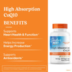 Doctor's Best CoQ10 with BioPerine – 100 mg for Heart Health

