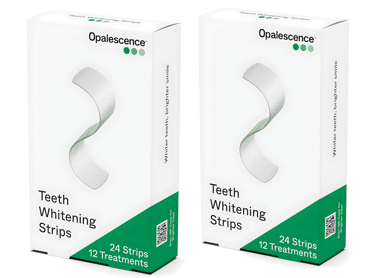 Opalescence Teeth Whitening Strips Hydrogen Peroxide Formula Enamel Safe Comfort Fit