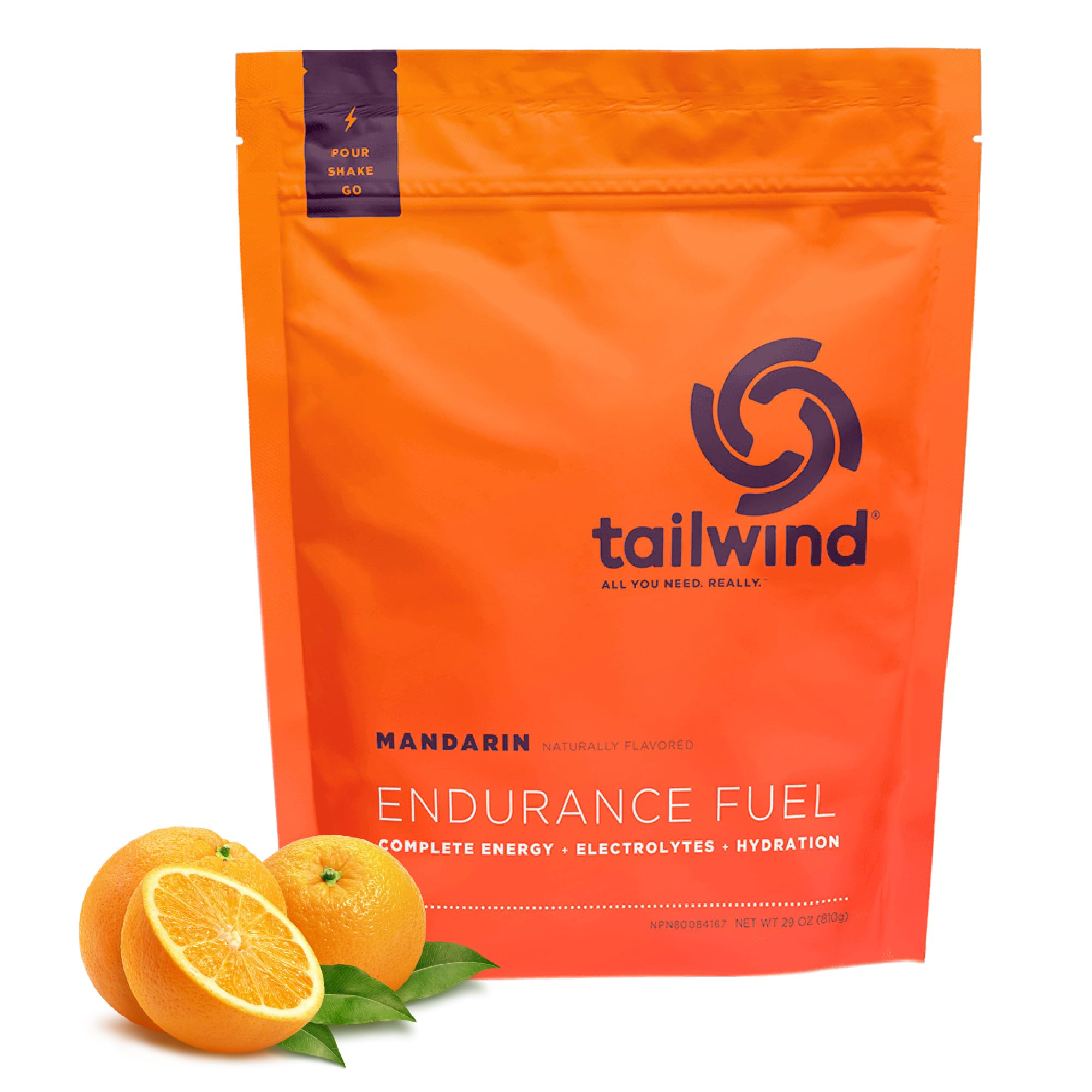 Tailwind Nutrition Endurance Fuel Carbohydrate & Electrolyte Sports Drink Mix