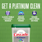 Cascade Platinum Dishwasher Pods – Fresh Scent


