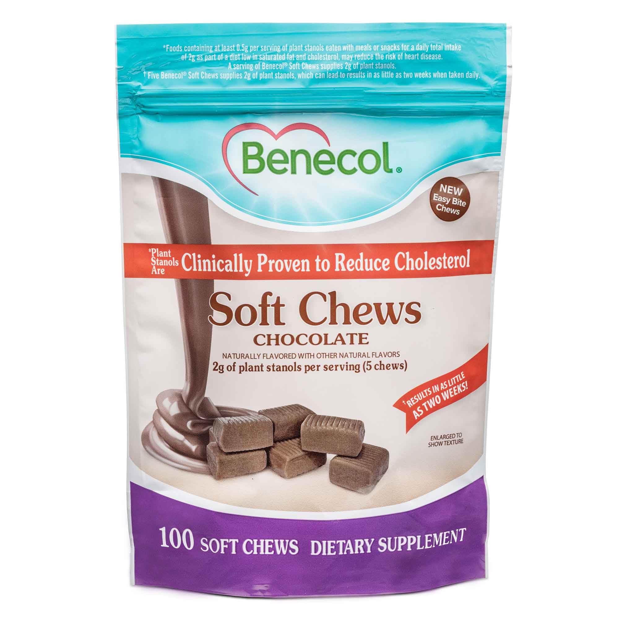 Benecol Soft Chews Plant Stanols for Cholesterol Support