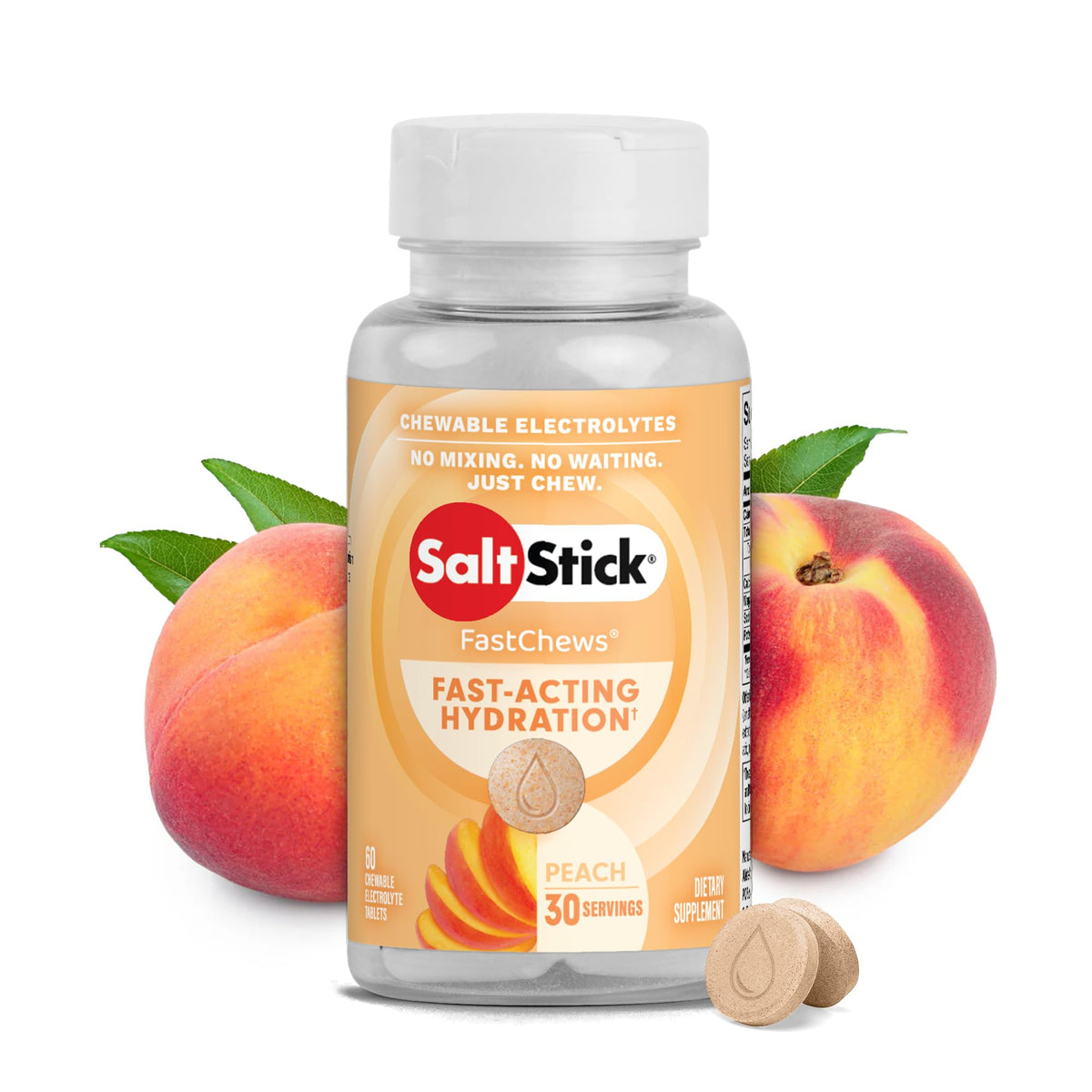 SaltStick Electrolyte FastChews Chewable Hydration Tablets