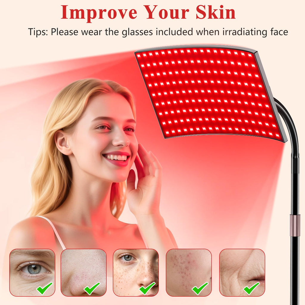 Red Light Therapy Panel by XMZXMZ for Body and Face

