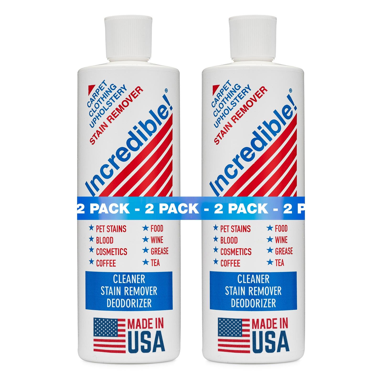Incredible Stain Remover - Instant Spot & Odor Eliminator

