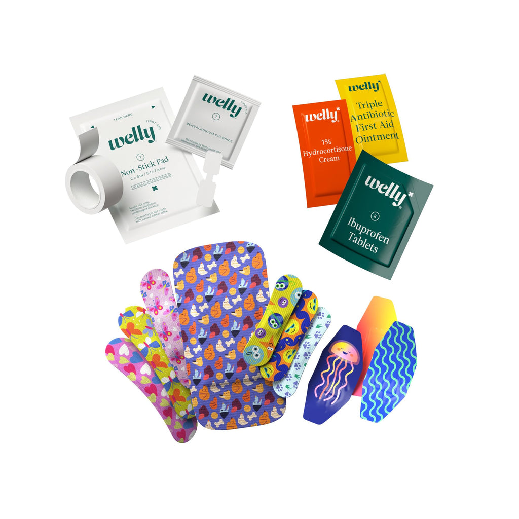 Welly First Aid Kit with Bandages and Ointments

