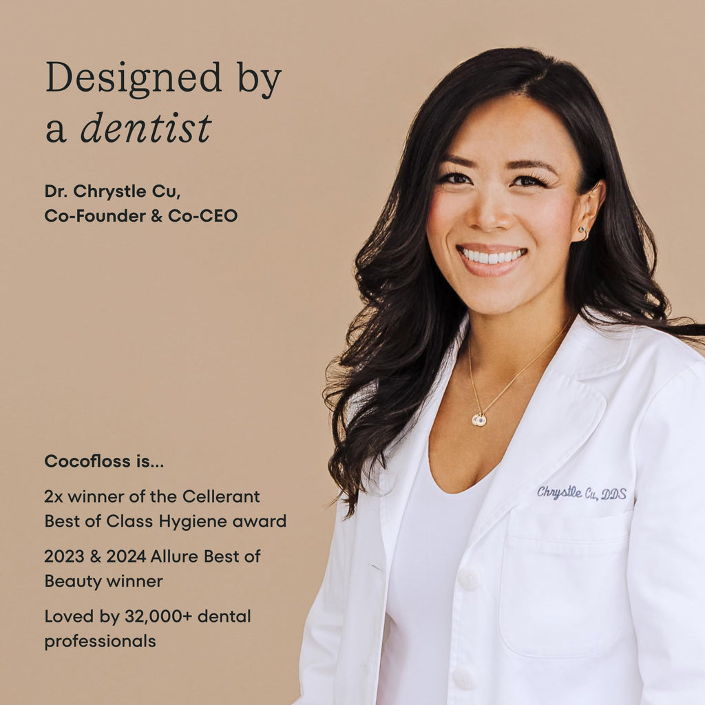 Cocofloss Expanding Woven Dental Floss by Cocolab

