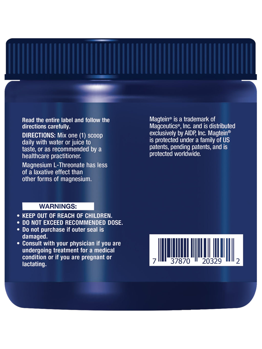Life Extension Neuro-Mag L-Threonate Powder | Brain Support

