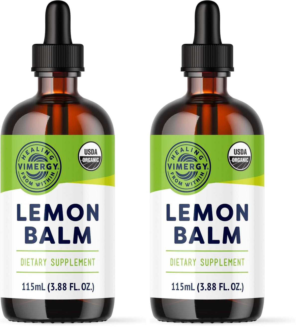 Vimergy Lemon Balm Tincture – USDA Organic & Alcohol-Free